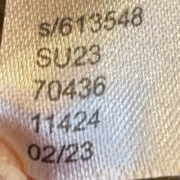 Linen Loft Peyton Trouser Pants Size 10 Blue White Stripe Wide Leg Summer Beach - Picture 13 of 13